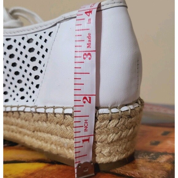 Bella Vita Clementine Leather Slip-on Lace-up oxford flats 12 Narrow New - Picture 7 of 15